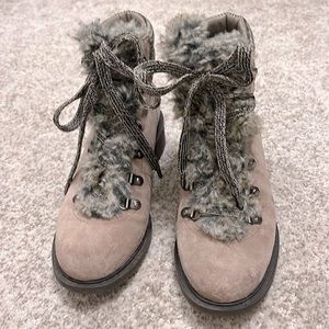 Sam Edelman   Super cute and warm fur trimmed winter boots